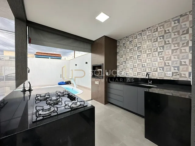 Imagem 6: Casa 3 Quartos (Suíte) + Área Gourmet C/ Piscina + Armários Planejados