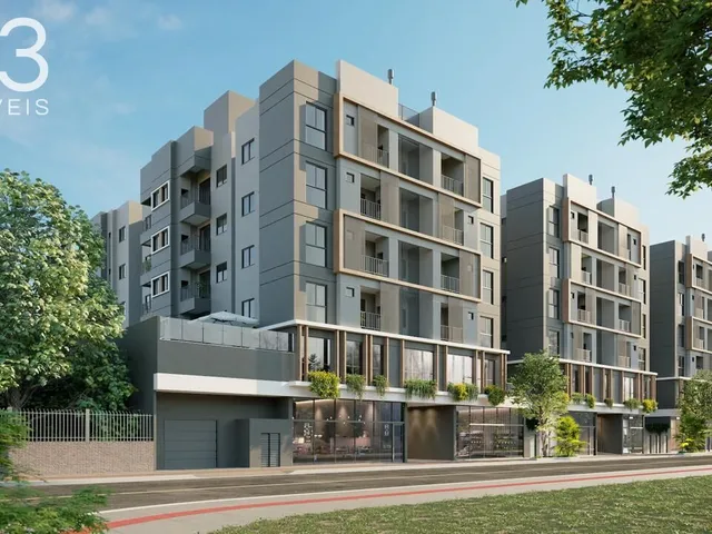 Imagem: O apartamento possui 2 Dormitórios, 1 Suíte, 2 Banheiros,