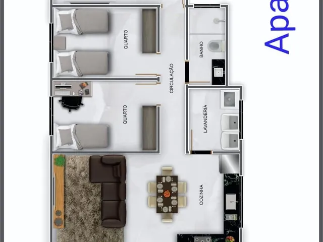 Imagem 9: Apartamento Alto Padrão à Venda - 115 m², 3 Quartos e Suíte