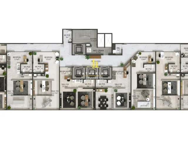 Imagem 5: SALA TERREA SKY OFFICE