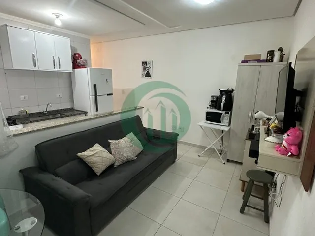 Imagem: O apartamento possui 2 Dormitórios, 1 Banheiro, 1 Vaga na