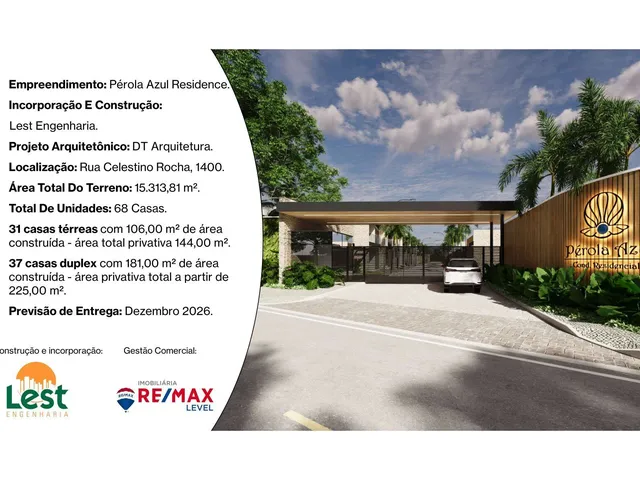 Imagem: PEROLA AZUL - CONDOMINIO DE CASAS COM 3