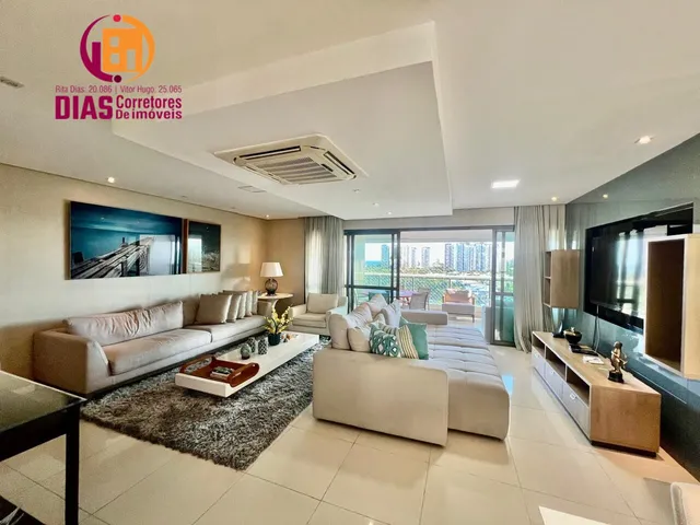 Imagem: Apartamento Mobiliado 4 Suítes com 195M²