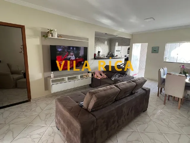 Imagem 4: Excelente Casa 3 Quartos Sendo 1 Suite, Sala com Dois Ambientes, Cozinha com Armários