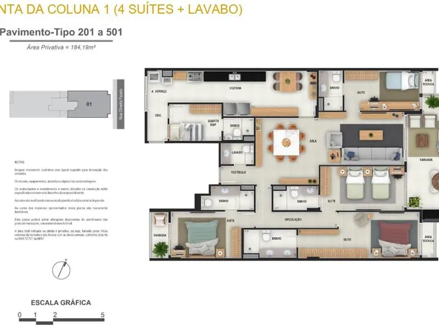 Imagem 7: Cobertura Duplex para Venda em Rio de Janeiro, BOTAFOGO, 4 dormitórios, 2 suítes, 4
