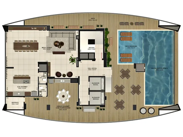 Imagem 5: WAY BATISTA CAMPOS -UM APARTAMENTO 84,85M -2 OU 3 QUARTOS COM SUITE 204