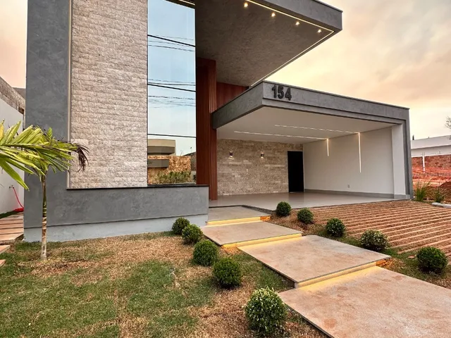 Imagem 6: Casa Térrea com 3 suítes, 4 vagas, Salas integradas, Área gourmet, Piscina no