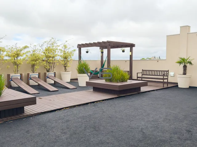Imagem 2: Apartamento studio semimobiliado com 31 m² privativos, no Portão, Curitiba - PR