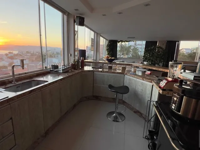 Imagem 3: Cobertura linear com 4 dormitórios, vista sensacional à venda, 234 m² - Abraão