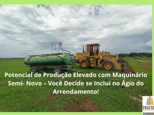 Imagem 15: Ágio de Arrendamento em fazenda no Mato Grosso: 600 ha com 276 ha...