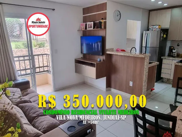 Imagem: O apartamento possui 2 Dormitórios, 1 Vaga na garagem,