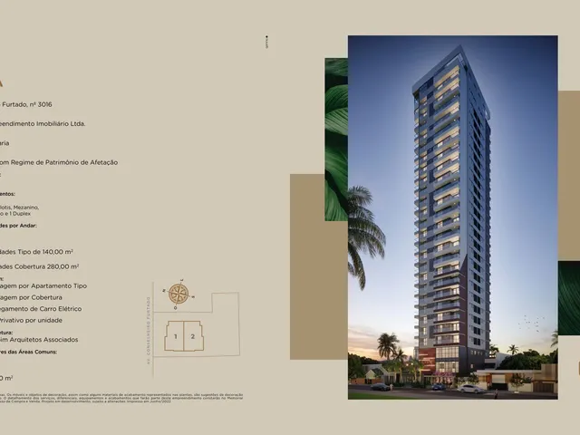 Imagem 8: Live Almaa com 2 vagas - 3 suítes e 140m² em plena Conselheiro Furtado - Belém