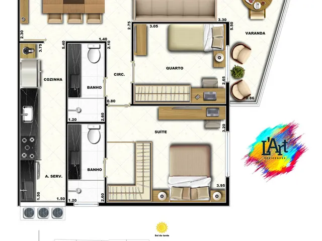 Imagem 2: L'Art Residences