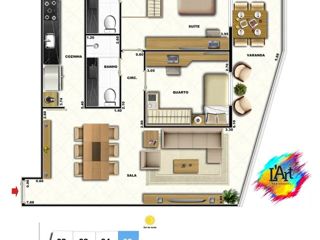 Imagem 6: L'Art Residences