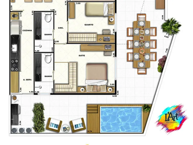 Imagem 12: L'Art Residences