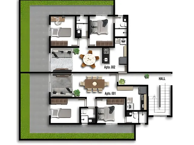 Imagem 5: Malah Brit Apartamento com 2 dormitórios