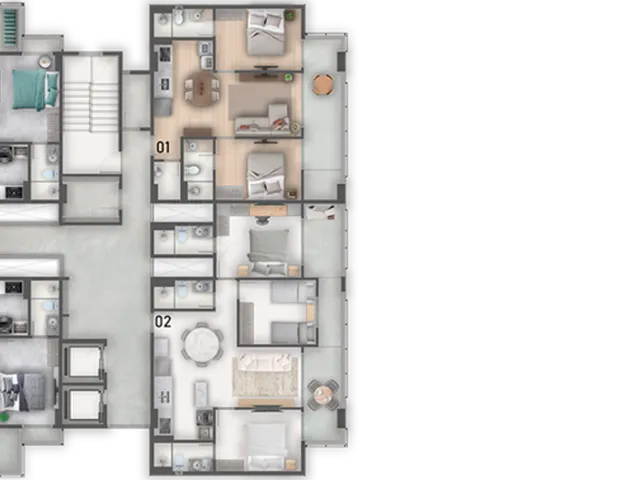 Imagem 4: Bela Formosa Apartamento com 2 dormitórios