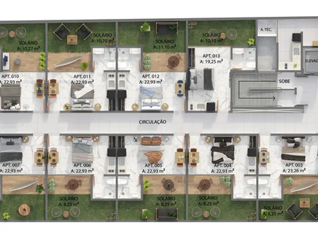 Imagem 5: Lauramar Apartamento com 1 dormitório