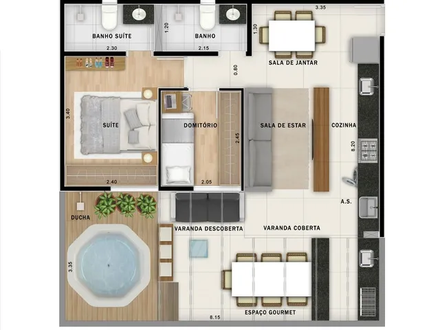 Imagem 14: 0 Apartamento com 2 dormitórios