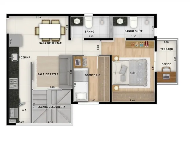 Imagem 15: 0 Apartamento com 2 dormitórios