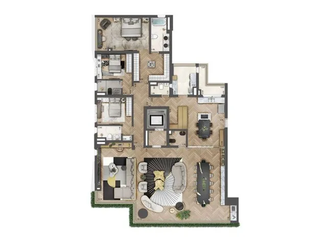 Imagem 10: Luxuoso apartamento de 4 quartos na Chácara Klabin, São Paulo-SP 4 suítes, 3 vagas de
