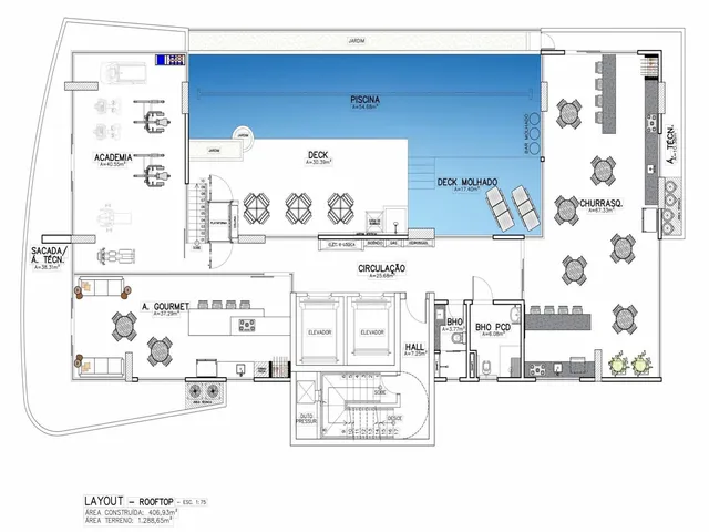 Imagem 11: VOGUE 2112 – Lazer Completo com Rooftop, Pub, Coworking e Brinquedoteca