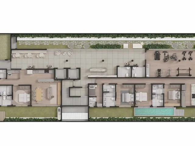 Imagem 4: Setai Aurus Casa com 3 dormitórios