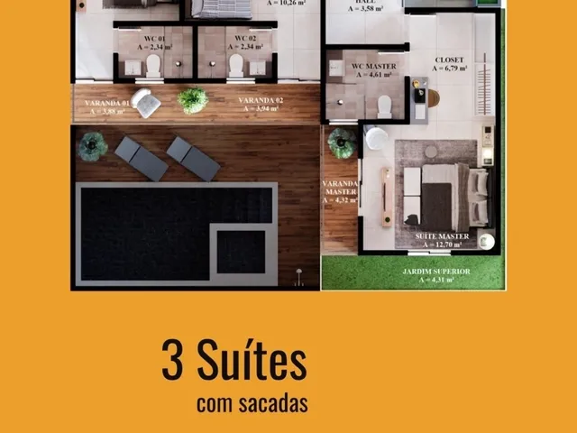 Imagem 16: MANDARA FAROL VELHO: Casas com suíte e varanda a 5 min da praia
