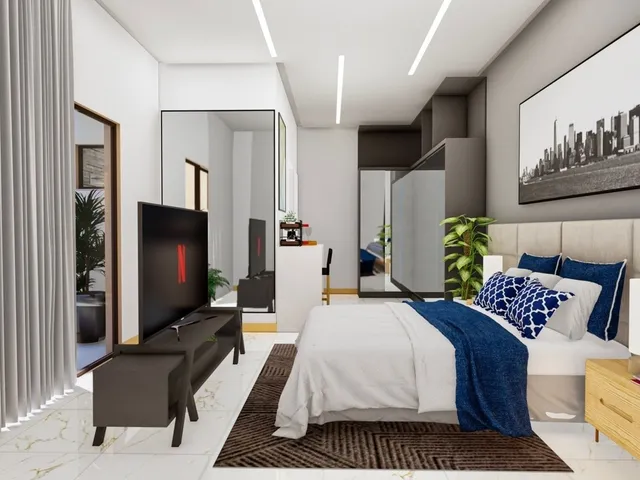 Imagem 4: MANDARA FAROL VELHO: Casas com suíte e varanda a 5 min da praia