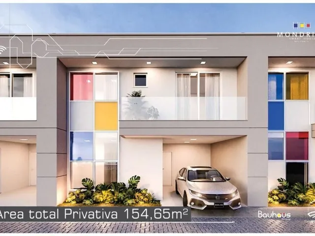 Imagem: MONDRIAN SMART HOUSE Casa na planta com
