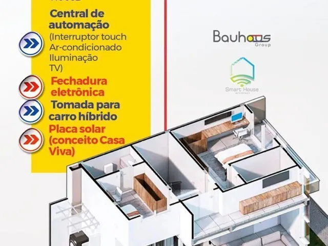 Imagem 6: MONDRIAN SMART HOUSE em Belém com 3 suítes. Entrega em 2027