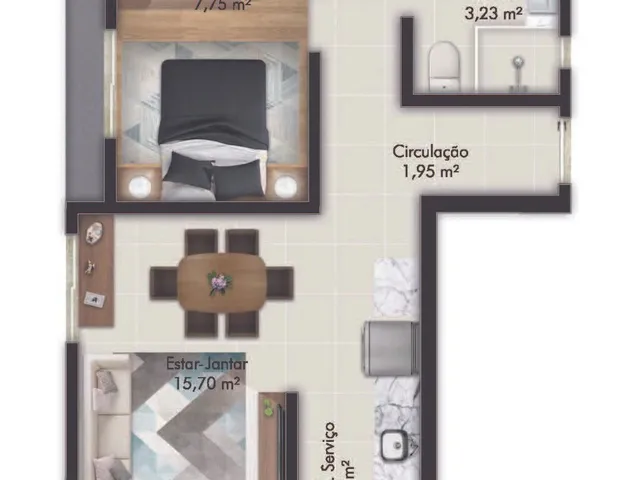 Imagem 8: West Village Apartamento com 2 dormitórios