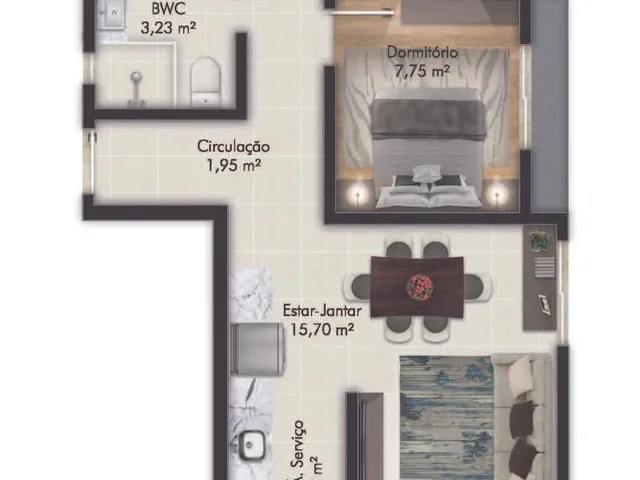 Imagem 9: West Village Apartamento com 2 dormitórios