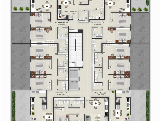 Imagem 3: Ilha Bella Apartamento com 2 dormitórios