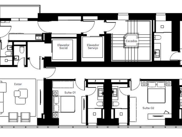 Imagem 2: Copenhagen Apartamento com 4 dormitórios