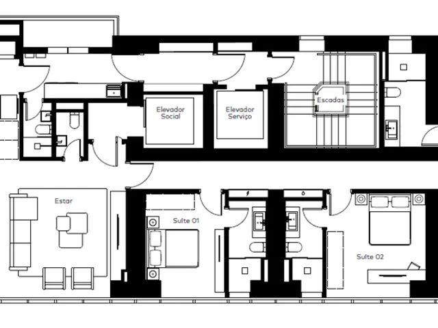 Imagem 3: Copenhagen Apartamento com 4 dormitórios