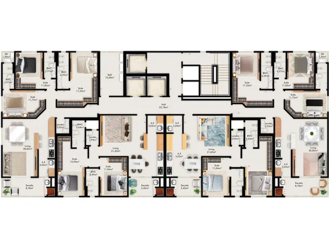 Imagem 3: Aquarius Residence