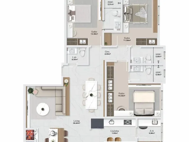 Imagem 4: Acquamarine Residence - Acquamarine Residence