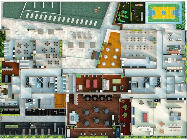 Imagem 2: The Porto Plaza Apartamento com 3 dormitórios