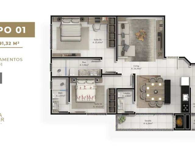 Imagem 13: Brava Center Residence