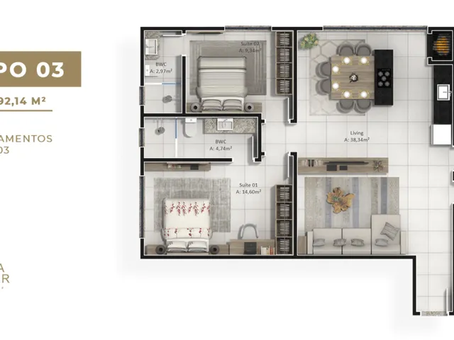 Imagem 15: Brava Center Residence