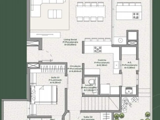 Imagem 8: Laguna 182 Apartamento com 3 dormitórios