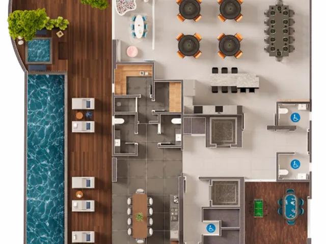 Imagem 2: Blue Tower Apartamento com 3 dormitórios