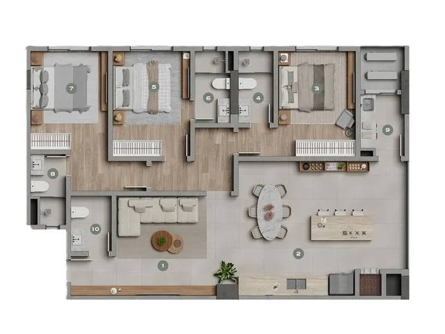 Imagem 7: Biomas - Residencial
