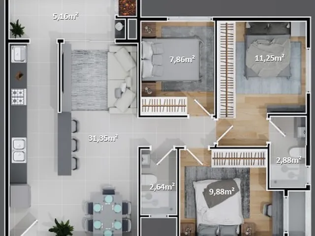 Imagem 2: Plaza Viena - Residencial