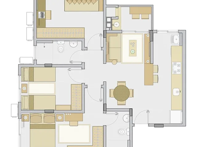 Imagem 5: Mondrian Apartamento com 3 dormitórios