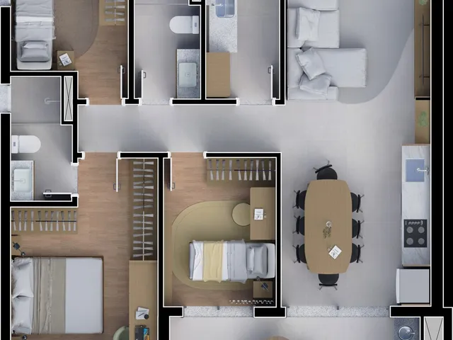 Imagem 6: Cobertura Residencial em Curitiba - Pr, Água Verde