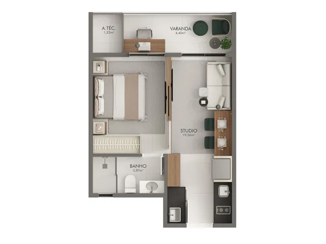 Imagem 3: Apartamento em Jardim da Penha!