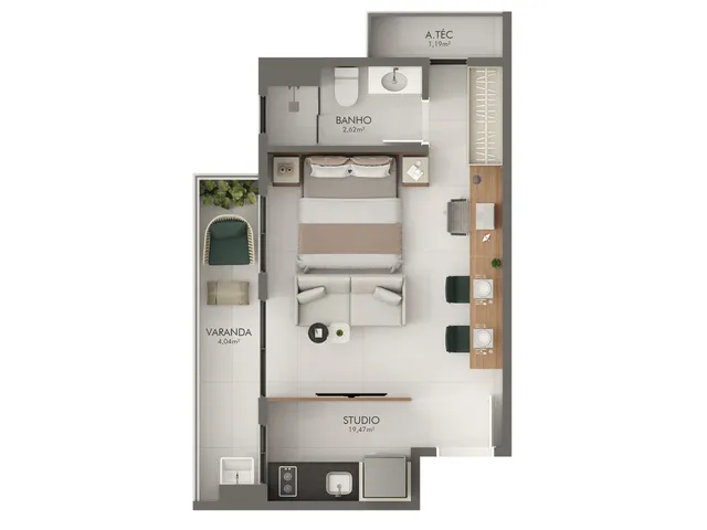 Imagem 4: Apartamento em Jardim da Penha!