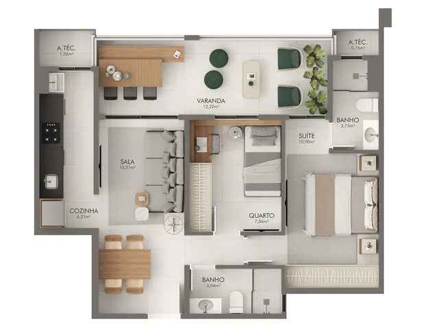 Imagem 6: Apartamento em Jardim da Penha!